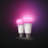 Philips Hue White Color Ambiance A19 75w 2 Pack