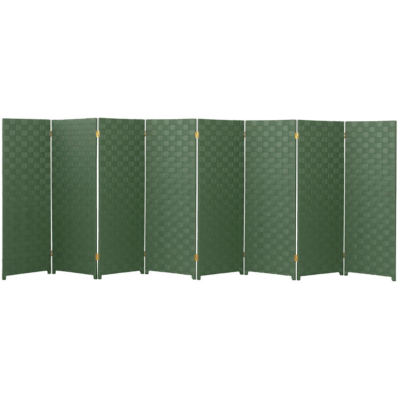 Outdoor Folding Screen, White, 3, 71" H