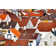Arnolec Norwegian Houses by Nightman1965 - Wrapped Canvas Print