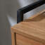 Commode en bois avec tiroirs spacieux et tablettes ouvertes-1802452028