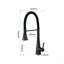 Robinet de cuisine avec douchette extractible