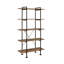 Bibliothèque à 5 tablettes Rustic Oak