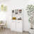 Kitchen Trash Can, Storage Cabinet With 3 Adjustable Shelves, 2 Drawers And 1 Tilt Out Trash Cabinet, Entry Way Cabinet