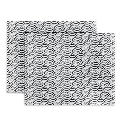 Cotton Geometric Rectangle Placemat