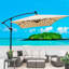 Parasol d'extérieur à énergie solaire à DEL-1626740260-1626740265