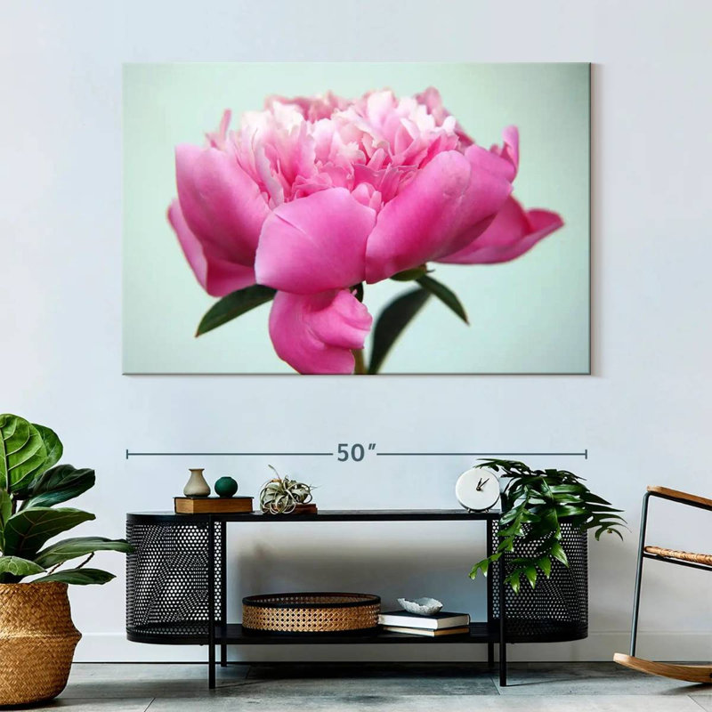 Fleur de pivoine Harnek, H 34 po x l 51 po
