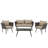 Reign Premium All-Weather Wicker 4 - Person Patio Conversation Set with Cushions