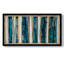 «Blue Streaks», reproduction d'un seul cadre photo sur toile-2021010227