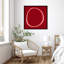 Red Circle par Alex Dunn - reproduction de cadre photo simple-190123164-186876330