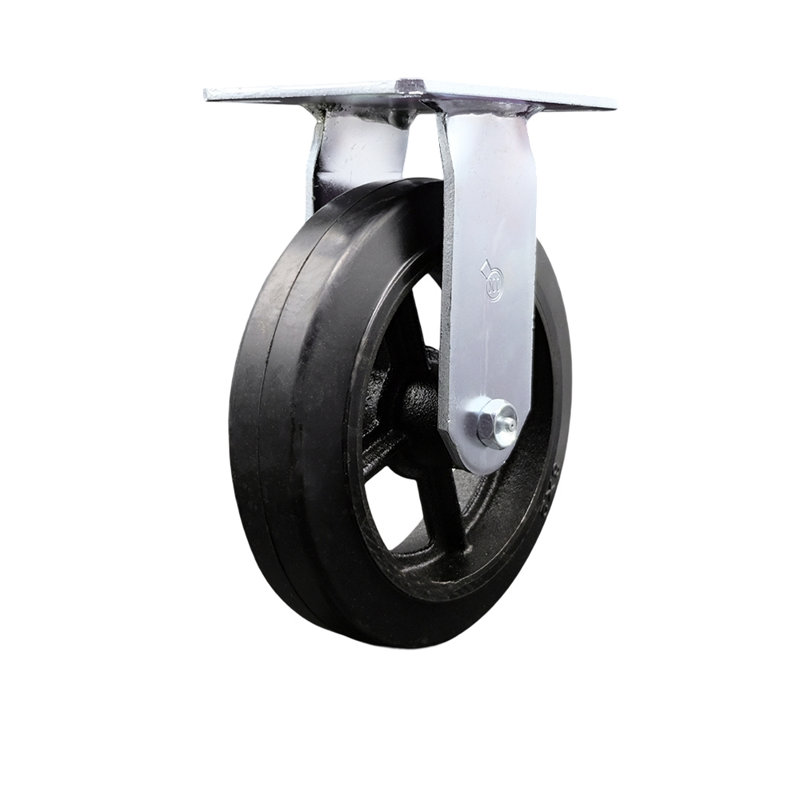 Rubber on Steel Caster