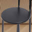 Hauteur comptoir et tabourets de bar avec structure en métal (ensemble de 3)-1542047513