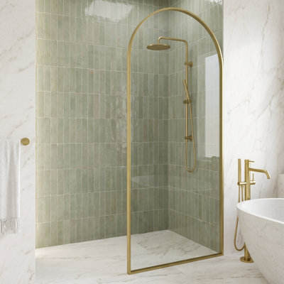 Arden Framed Fixed Shower Screen