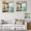 Coastal Pier Perspective I - Nautical & Beach Wall Art Living Room-1862270951-1862270948