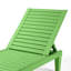Ensemble de chaise longue d'extérieur en polyrésine imperméable, légère et réglable Nestl-128761120-128015116
