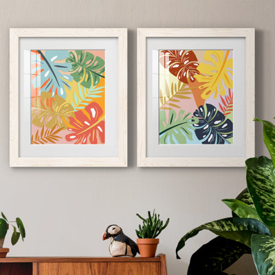 «Tropical Foliage I», ensemble de 2 impressions