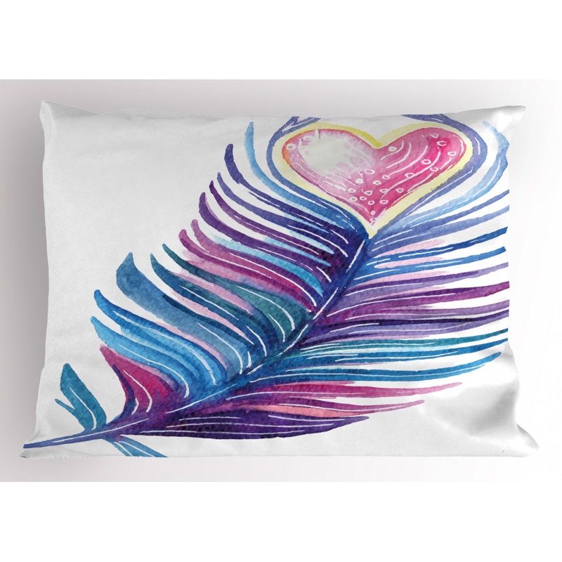 Feathers Polyester Sham Set, Twin