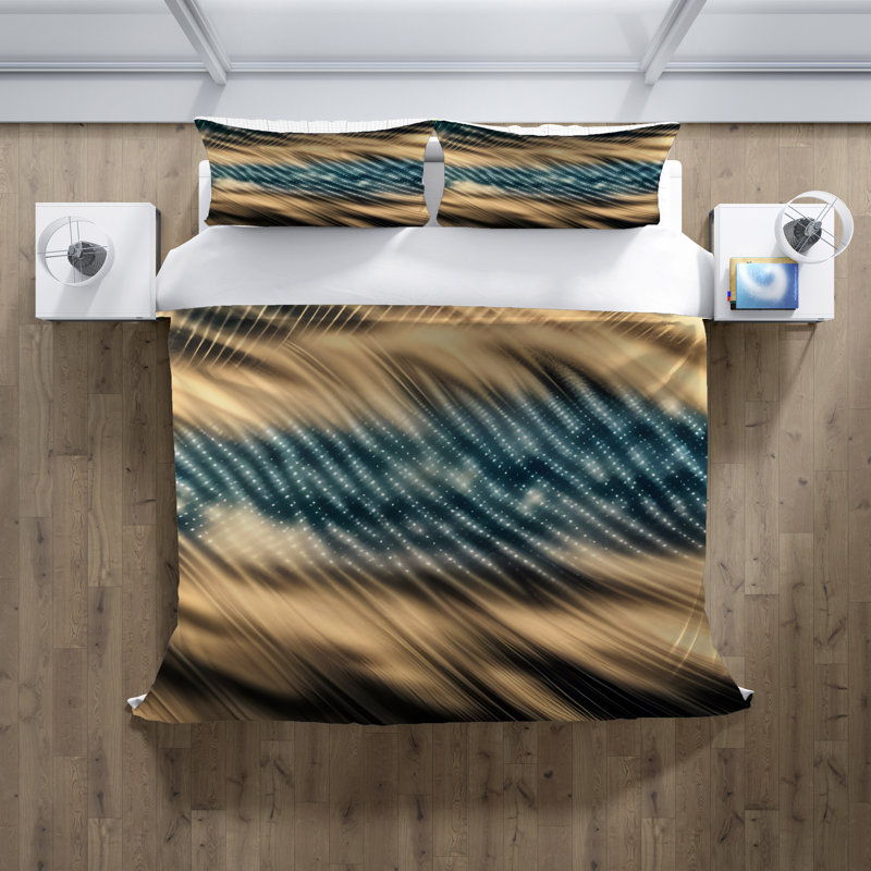 Ensemble de housse de couette , Housse de couette simple + 1 taie décorative pour