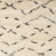 Powell Hand Tufted Nz Wool/Cotton Geometric Rug in Ivory