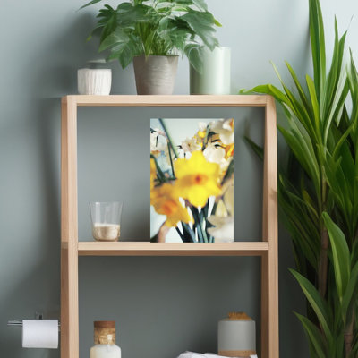 Art contemporain avec art floral