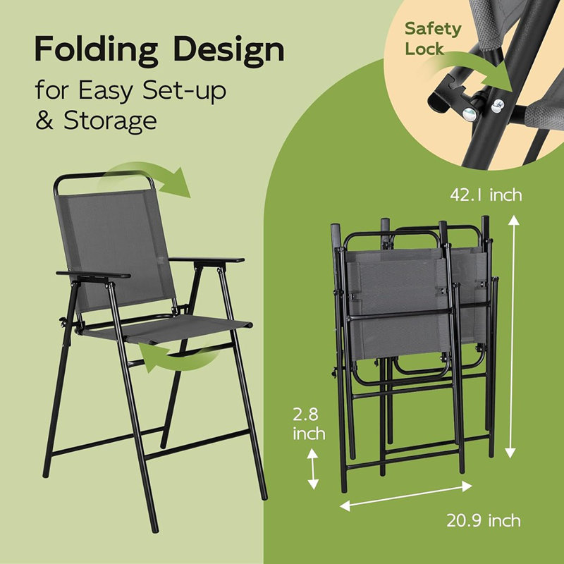 Patio 3-Piece Outdoor Bistro Set With Tempered Glass Top - ...