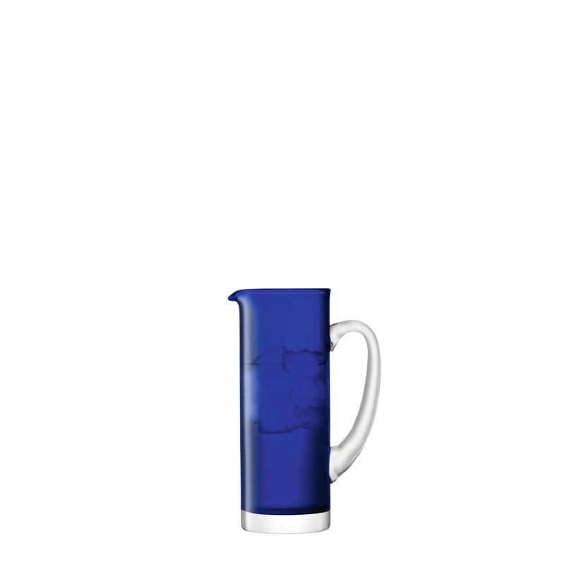 Basis 50oz. Glass Pitcher, Cobalt