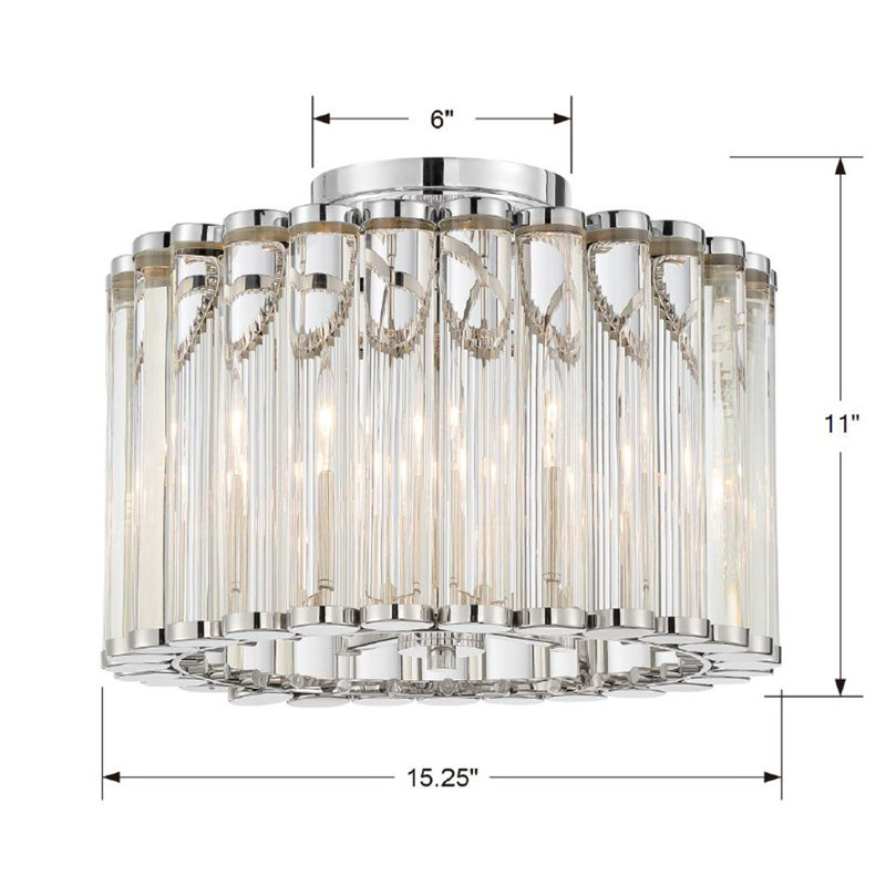 Charlii Semi Flush Mount