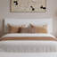 Lit plateforme en bois Phoenix avec pied de lit assorti-1747837-1747839