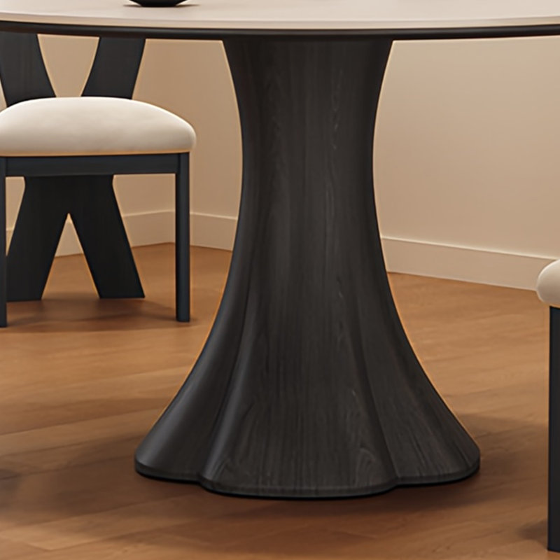 Table de salle à manger, H 29,53 po x L 47,24 po x l 47,24 po