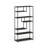 Evonna 69"H Geometric Bookcase