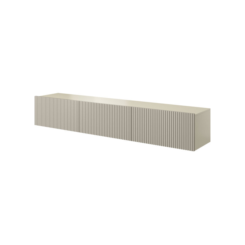Ameelya Unfinished TV Stand for TVs up to 55", Cream