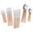 BergHOFF 20pc Stainless Steel Flatware Set, Gold-136185413