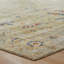 Tapis bleu / jaune en laine tissé à la machine Josilyne-1782275688