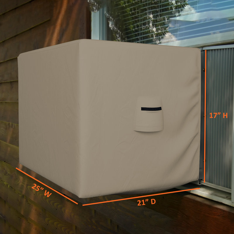 Outdoor Furniture Cover Cover, 43.2cm H x 63.5cm W x 53.3cm D, Beige
