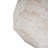 Outdoor/Indoor Lightweight Concrete Side Table/Hexagonal Round Travertine Accent Table