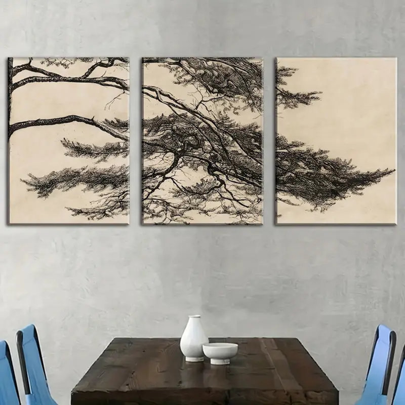 3 Piece Wrapped Canvas Print