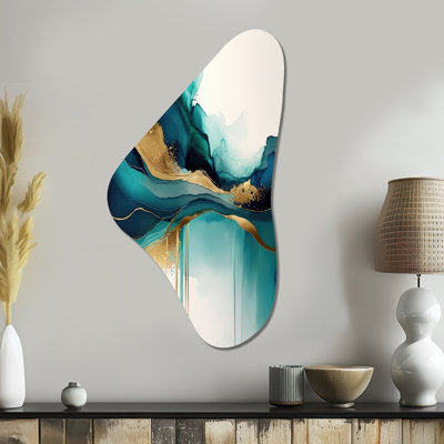 Belper - Abstract Boomerang Shape Irregular Metal Wall Decor