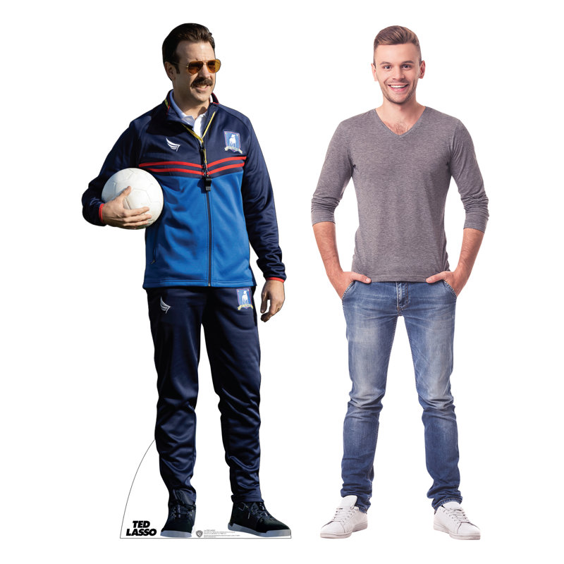 Life-Size Ted Lasso Cardboard Standee 71 x 31 Inch