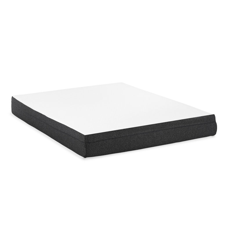 Matelas en mousse à mémoire de forme de 8 po avec support de bord et grille d'aération - gel - pour les nuits froides, livraison rapide roulée compressée, confort ferme et repos apaisant au gel, lavable à la machine,