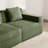 Martha Ottoman Corduroy -Green-397125826