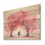 Couple Love Under The Tree I - Paysage romantique sur bois-1667540382