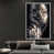 White Floater Framed