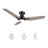 Smart Ceiling Fan With Remote, Light Kit Included, Works With Google Assistant And Amazon Alexa,Siri Shortcut.-2029210775-2040587946