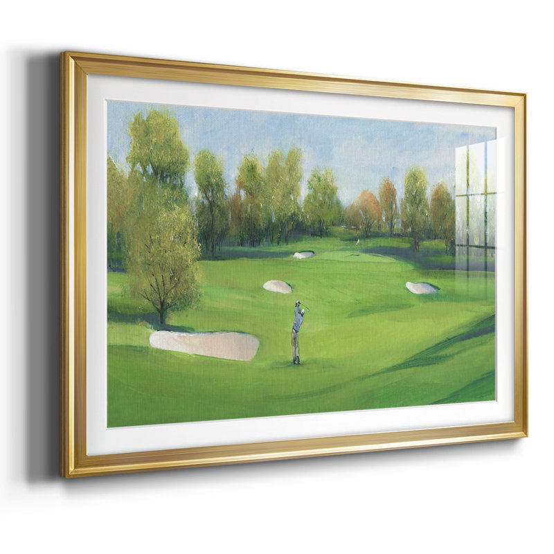 Fairway Shot II, H 15 po x l 21 po x P 1,5 po, Or