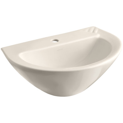 Parigi® Vitreous China 19.75" Pedestal Bathroom Sink