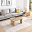 Table basse détachable en forme de L, chêne - Design moderne pour table de décoration intérieure en forme de L, Build Interiors