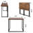 Metal Base Computer Writing Desk-59818342