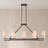 Aurelia 8-Light Linear Island Chandelier