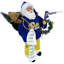 NCAA 12 "College Spirit Proud Santa-7556526