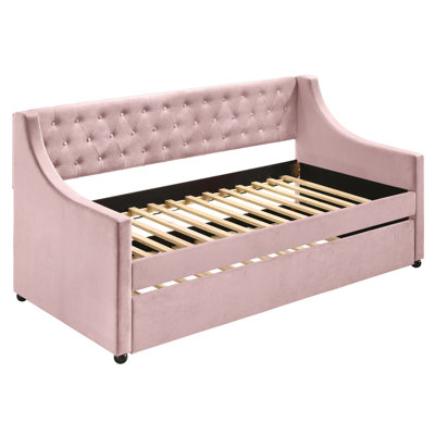 Capitola Upholstered Daybed with Caster Wheels