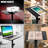 Mount-It! Height Adjustable Tripod Projector and Laptop Stand for Indoor & Outdoor with Stand Tray